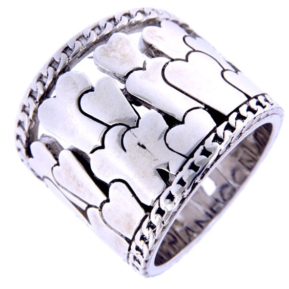 Ringe Pianegonda Dame Loving Hearts in Silber AAFR0001 - AAFR0001